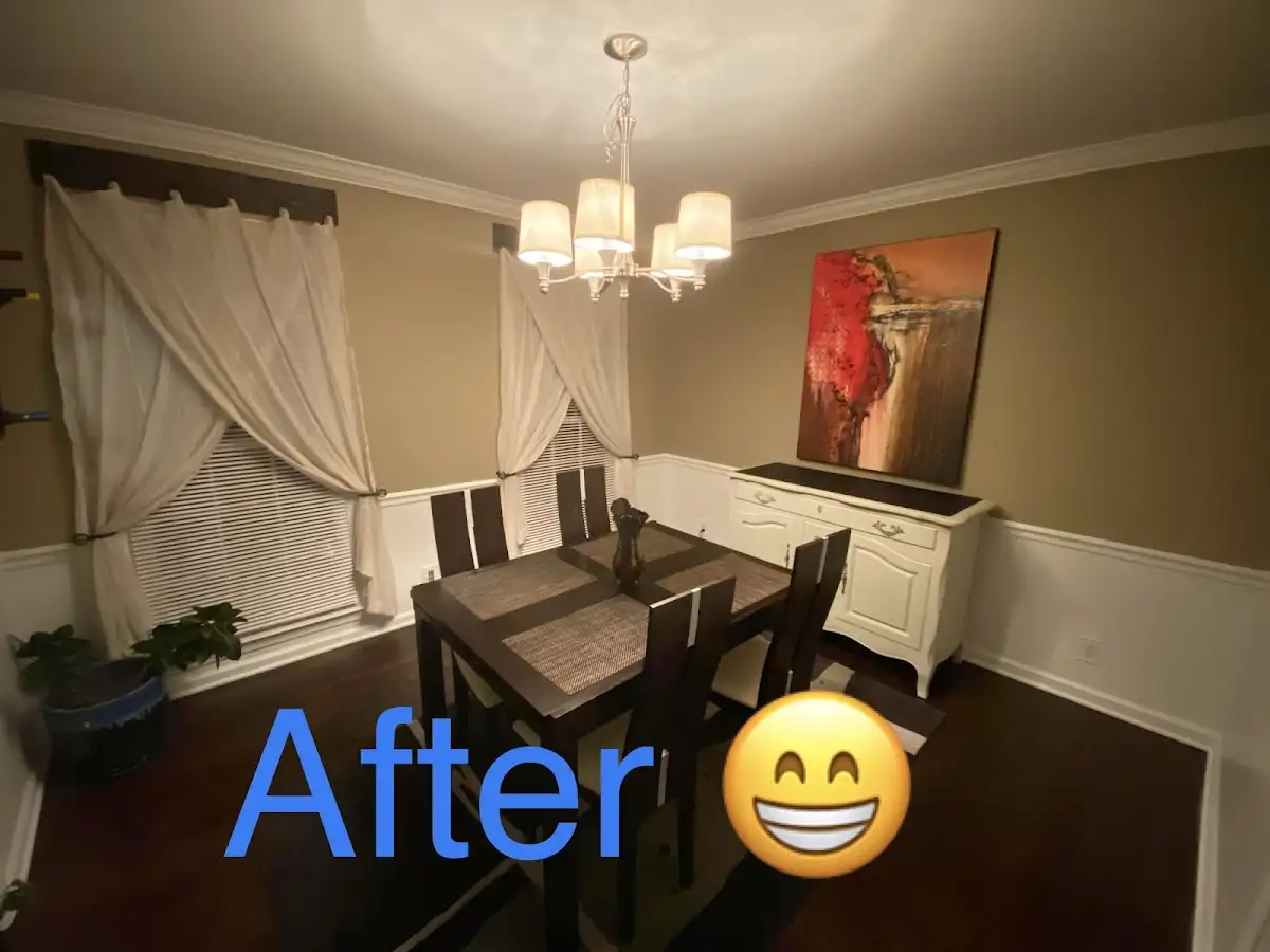 Professional dining room restoration after water damage in Westport